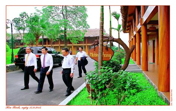 Active members of the Hoa Binh Tourism Association in Hoa Binh City