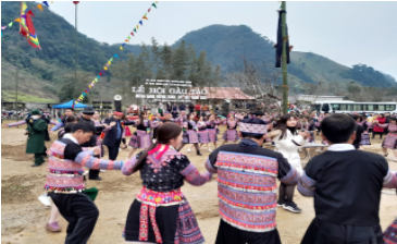 Gau Tao Festival of Mong ethnic group, Mai Chau, Hoa Binh