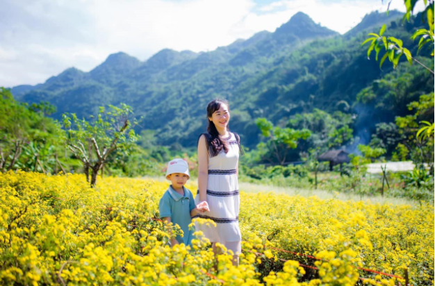 Golden Lotus organic farm – A new destination  for tourists in Hoa Binh city