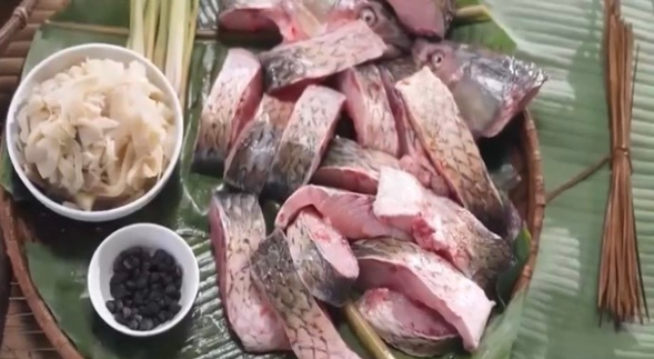 Sour Bamboo Shoots with Fish - A dish rich in cultural  and traditional values of Muong people in Hoa Binh